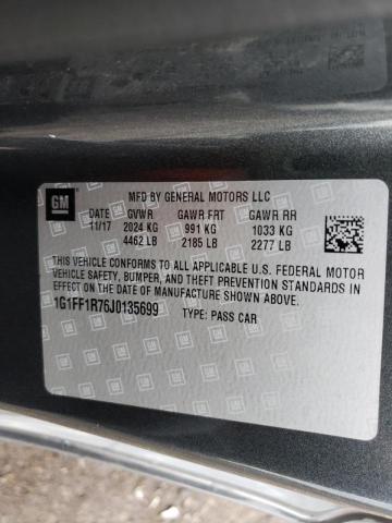 Photo 10 from auction – 2018 CHEVROLET CAMARO SS with VIN 1G1FF1R76J0135699