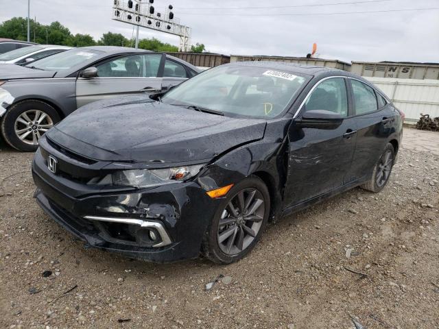 Photo 2 from auction – 2021 HONDA CIVIC EX with VIN 19XFC1F35ME008441