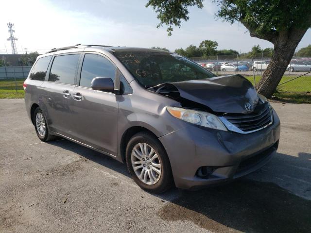 TOYOTA SIENNA XLE 2011 with VIN 5TDYK3DC4BS106325 - Photo from auction