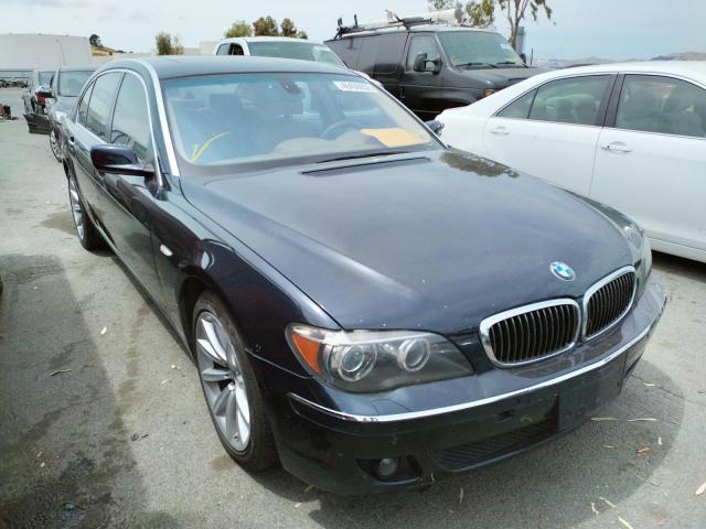 BMW 750 LI 2008 with VIN WBAHN83508DT83384 - Photo from auction
