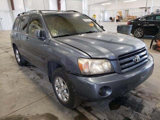 TOYOTA HIGHLANDER 2006 with VIN JTEEP21AX60145037 - Photo from auction