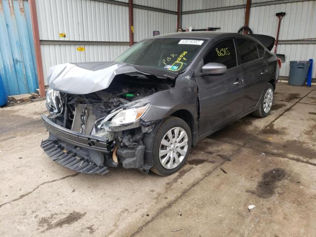 Photo 2 from auction – 2017 NISSAN SENTRA S with VIN 3N1AB7AP1HY384989