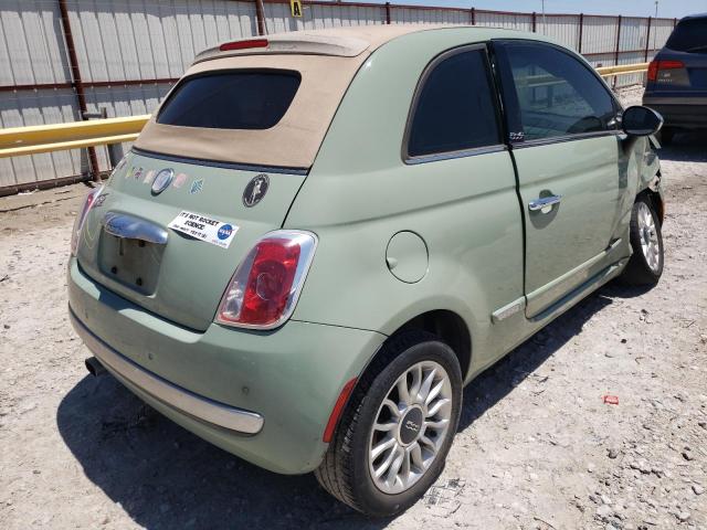 Photo 4 from auction – 2012 FIAT 500 LOUNGE with VIN 3C3CFFER0CT314281