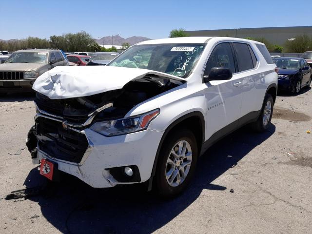 Photo 2 from auction – 2021 CHEVROLET TRAVERSE L with VIN 1GNERFKW0MJ234386