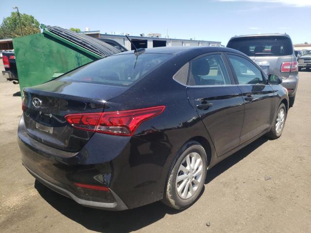 Photo 4 from auction – 2021 HYUNDAI ACCENT SE with VIN 3KPC24A68ME137900
