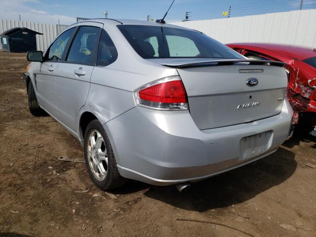 Photo 3 from auction – 2008 FORD FOCUS SE with VIN 1FAHP35N78W227575