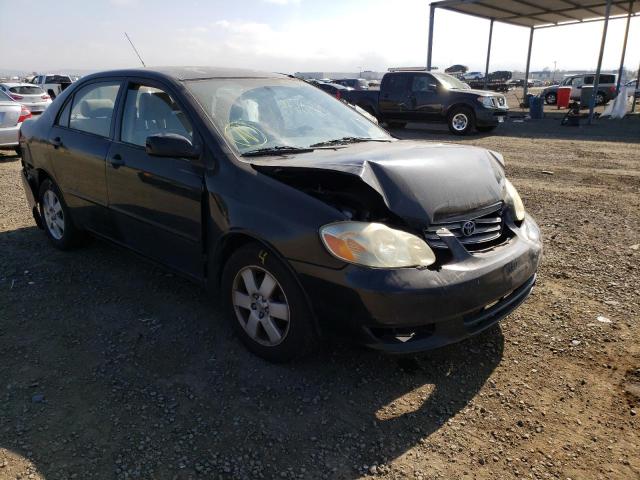 TOYOTA COROLLA CE 2003 with VIN JTDBR32E830034684 - Photo from auction