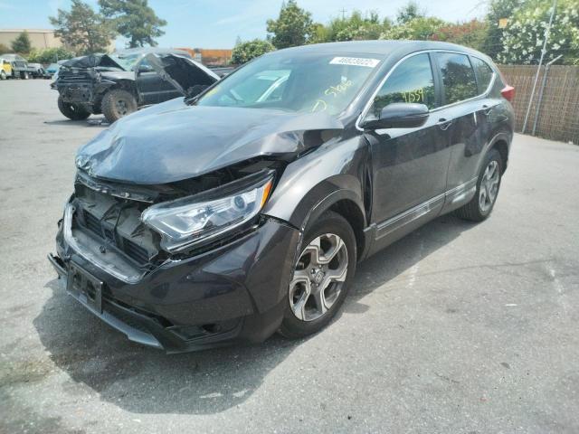 Photo 2 from auction – 2017 HONDA CR-V EX with VIN 7FARW1H5XHE033696