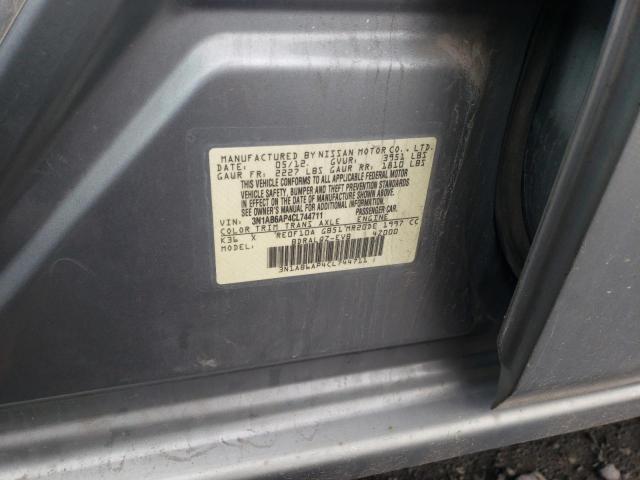 Photo 10 from auction – 2012 NISSAN SENTRA 2.0 with VIN 3N1AB6AP4CL744711