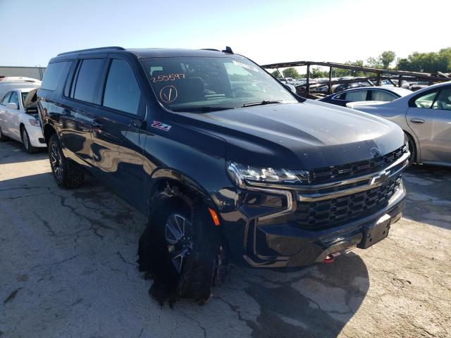 CHEVROLET SUBURBAN K 2022 with VIN 1GNSKDKD1NR255597 - Photo from auction