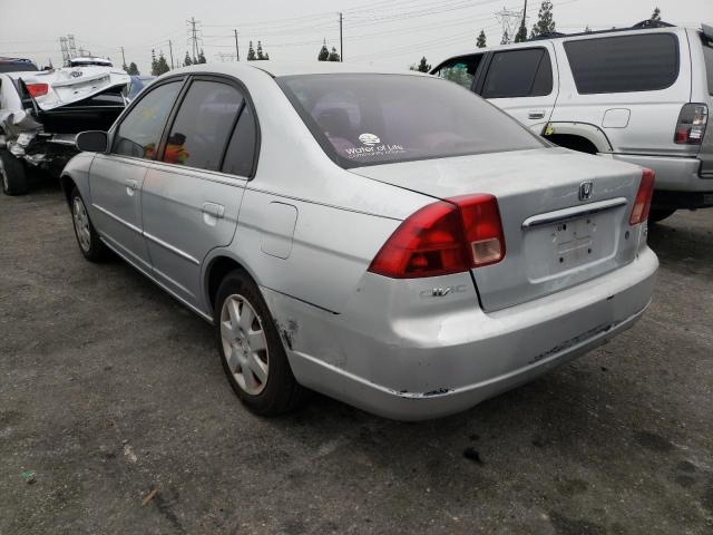 Photo 3 from auction – 2002 HONDA CIVIC EX with VIN 2HGES26722H546427