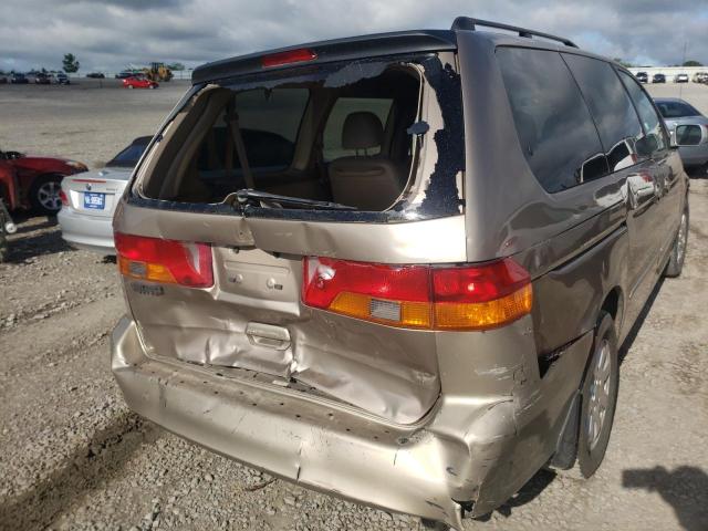 Photo 9 from auction – 2004 HONDA ODYSSEY EX with VIN 5FNRL180X4B037850