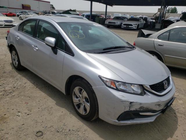 HONDA CIVIC LX 2014 with VIN 19XFB2F55EE223913 - Photo from auction