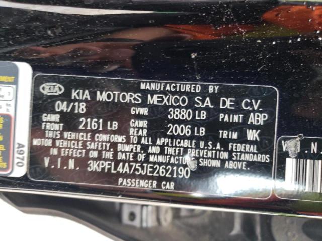 Photo 10 from auction – 2018 KIA FORTE LX with VIN 3KPFL4A75JE262190
