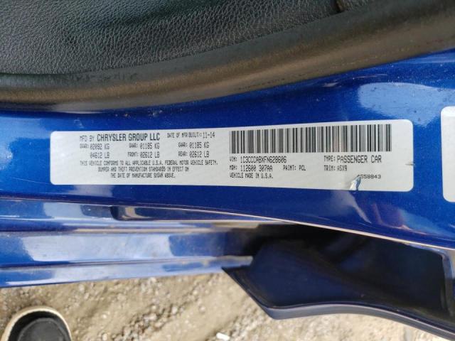 Photo 10 from auction – 2015 CHRYSLER 200 LIMITE with VIN 1C3CCCABXFN628606