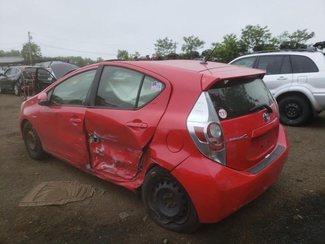 Photo 3 from auction – 2012 TOYOTA PRIUS C with VIN JTDKDTB32C1516199
