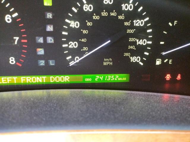 Photo 3 from auction – 1998 LEXUS LS 400 with VIN JT8BH28F0W0104887