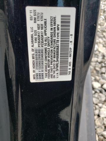 Photo 10 from auction – 2011 HONDA ODYSSEY EX with VIN 5FNRL5H66BB068778