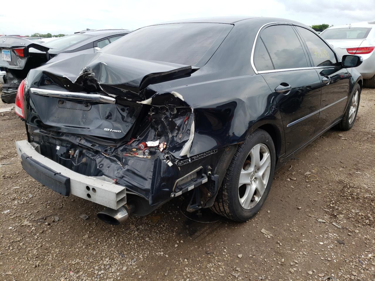 Photo 4 from auction – 2008 ACURA RL with VIN JH4KB16618C003552
