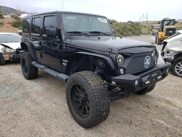 JEEP WRANGLER U 2017 with VIN 1C4BJWDG1HL557591 - Photo from auction