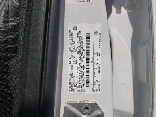 Photo 10 from auction – 2019 FORD ESCAPE SE with VIN 1FMCU0GD4KUC05886