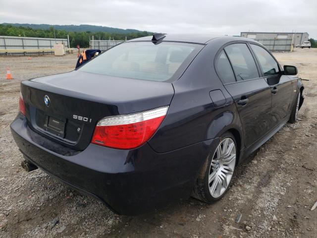 Photo 4 from auction – 2008 BMW 550 I with VIN WBANW53558CT52085