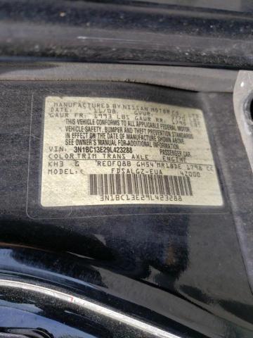 Photo 10 from auction – 2009 NISSAN VERSA S with VIN 3N1BC13E29L423288