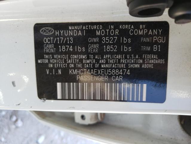 Photo 10 from auction – 2014 HYUNDAI ACCENT GLS with VIN KMHCT4AEXEU588474