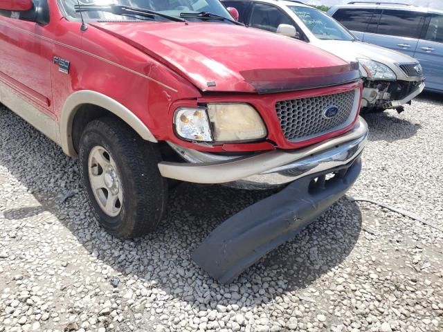 Photo 9 from auction – 1999 FORD F150 with VIN 1FTRX17W0XNB66650