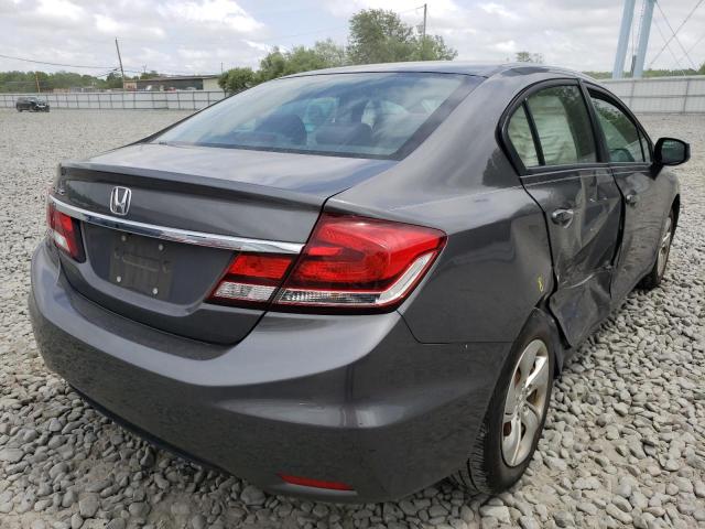 Photo 4 from auction – 2013 HONDA CIVIC LX with VIN 2HGFB2F55DH509135
