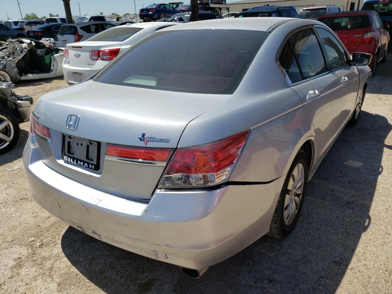 Photo 4 from auction – 2012 HONDA ACCORD LX with VIN 1HGCP2F38CA059321