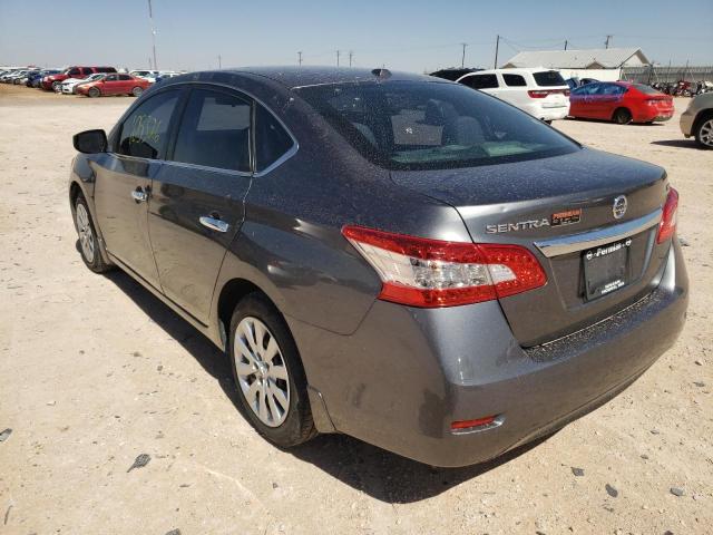 Photo 3 from auction – 2015 NISSAN SENTRA S with VIN 3N1AB7AP3FY291341