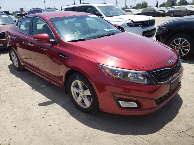 KIA OPTIMA LX 2015 with VIN 5XXGM4A77FG411473 - Photo from auction