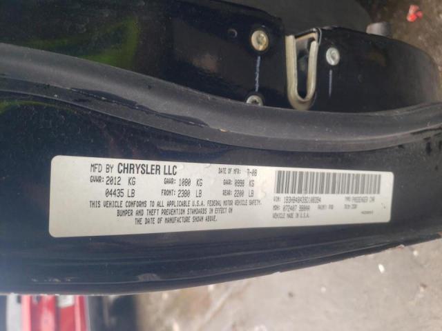 Photo 10 from auction – 2009 DODGE CALIBER SX with VIN 1B3HB48A39D108394
