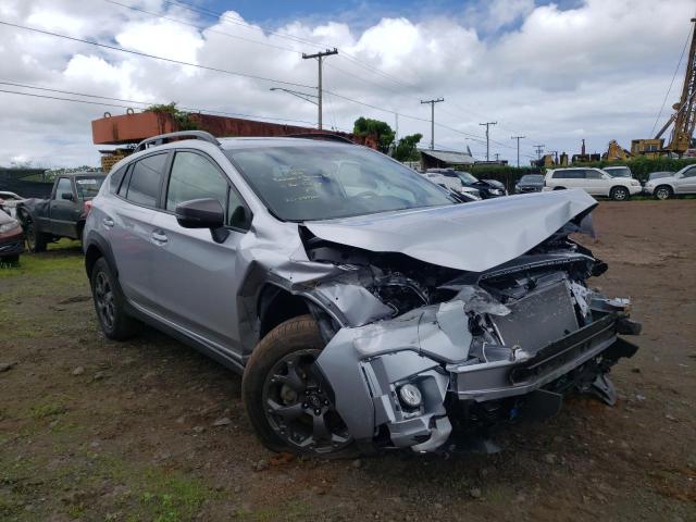 SUBARU CROSSTREK 2021 with VIN JF2GTHSCXMH287609 - Photo from auction