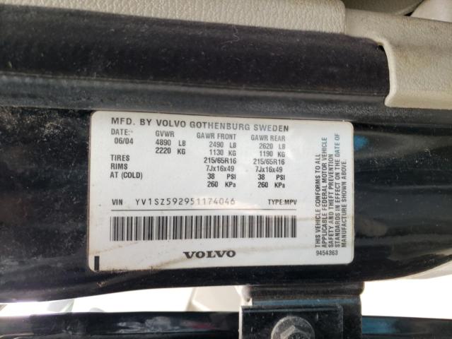 Photo 10 from auction – 2005 VOLVO XC70 with VIN YV1SZ592951174046