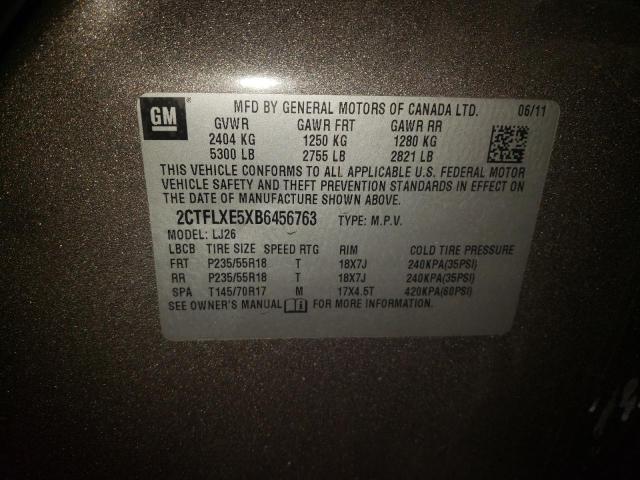 Photo 10 from auction – 2011 GMC TERRAIN SL with VIN 2CTFLXE5XB6456763