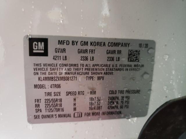 Photo 10 from auction – 2021 BUICK ENCORE GX with VIN KL4MMBS2XMB081271
