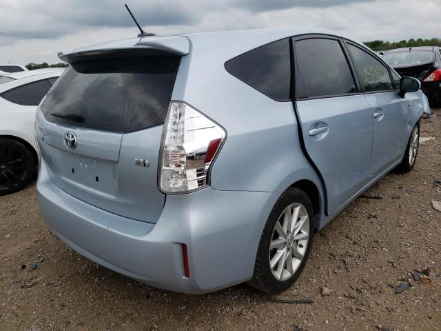 Photo 4 from auction – 2014 TOYOTA PRIUS V with VIN JTDZN3EU1E3321847
