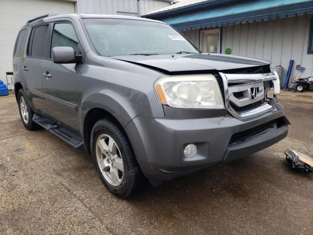 HONDA PILOT EXL 2011 with VIN 5FNYF4H50BB015109 - Photo from auction