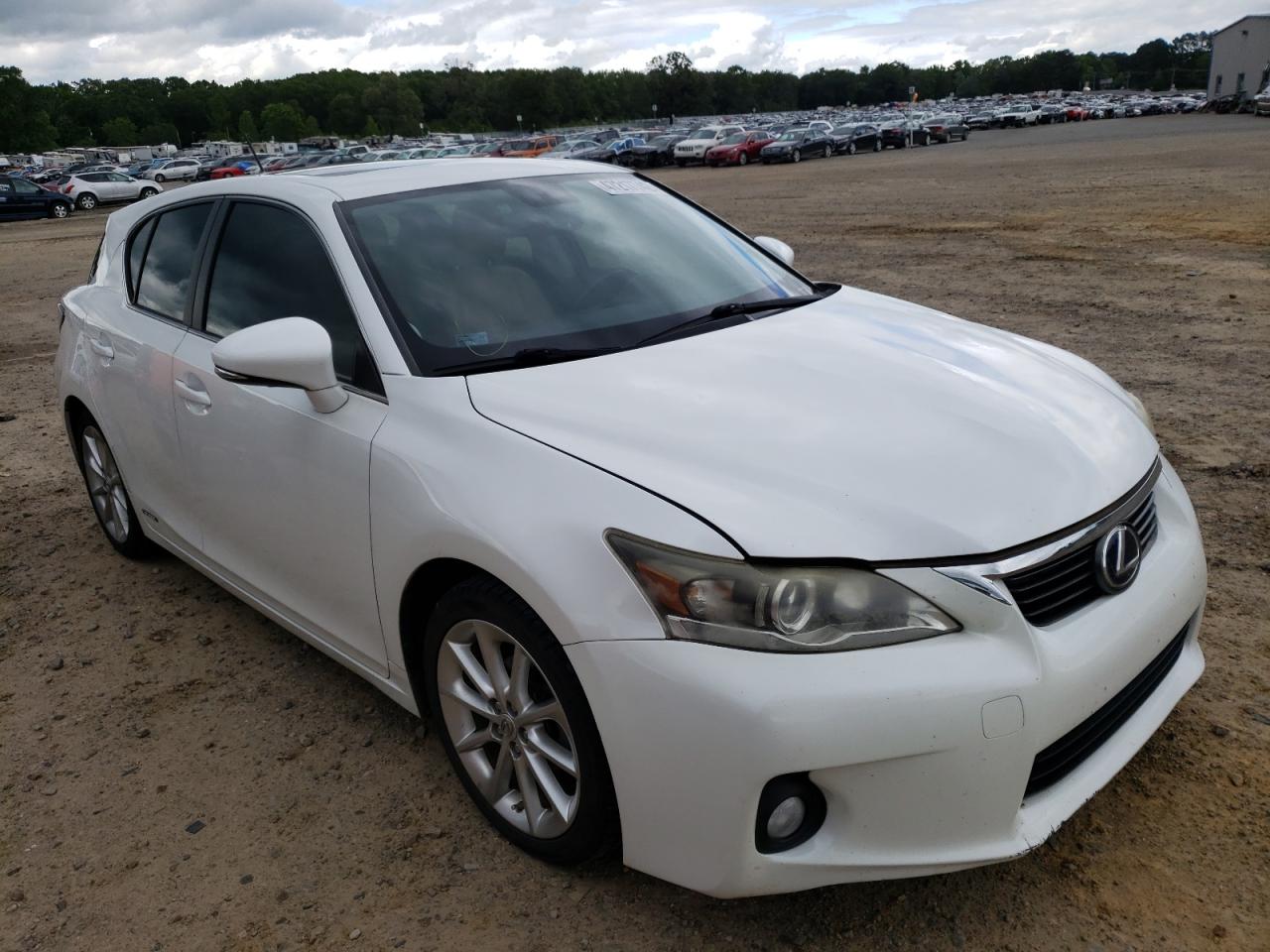 LEXUS CT 200 2012 with VIN JTHKD5BH1C2088111 - Photo from auction