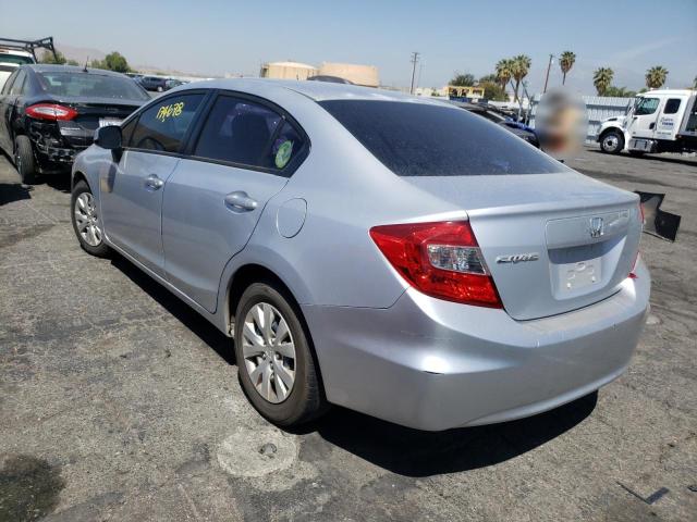 Photo 3 from auction – 2012 HONDA CIVIC LX with VIN 2HGFB2F55CH570600