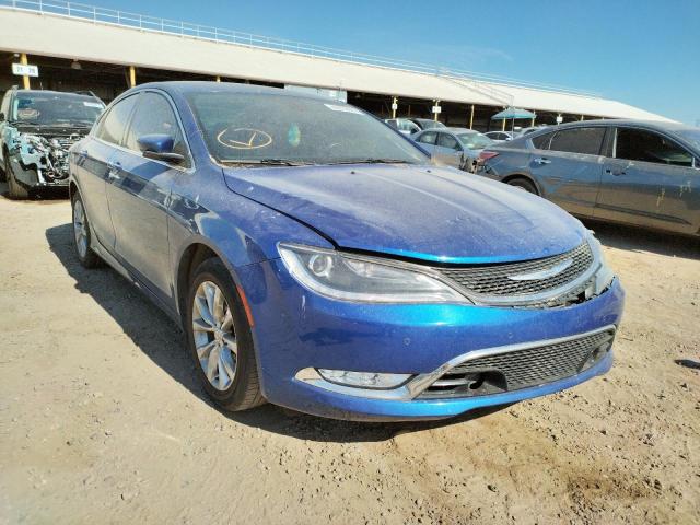CHRYSLER 200 C 2015 with VIN 1C3CCCCB8FN632277 - Photo from auction