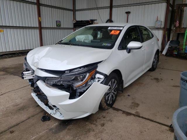 Photo 2 from auction – 2022 TOYOTA COROLLA LE with VIN JTDEAMDE4N3001383