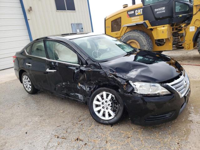 NISSAN SENTRA S 2015 with VIN 3N1AB7AP8FL696365 - Photo from auction