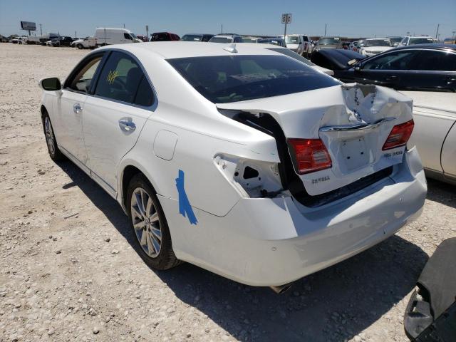 Photo 3 from auction – 2012 LEXUS ES 350 with VIN JTHBK1EG1C2502456