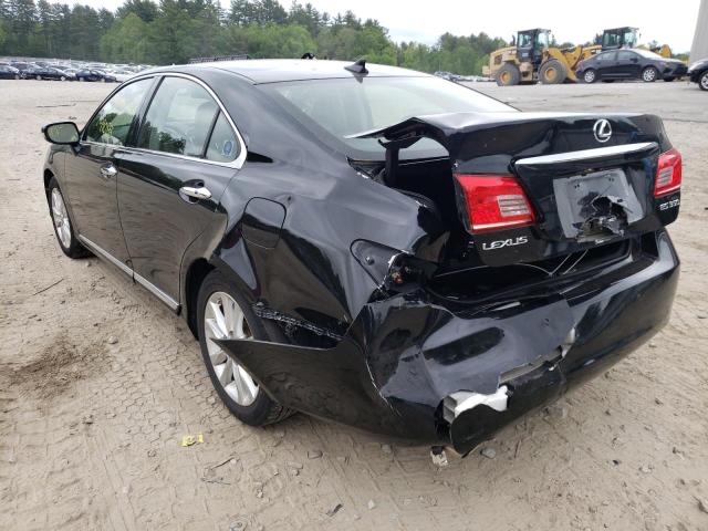 Photo 3 from auction – 2010 LEXUS ES 350 with VIN JTHBK1EG8A2350852