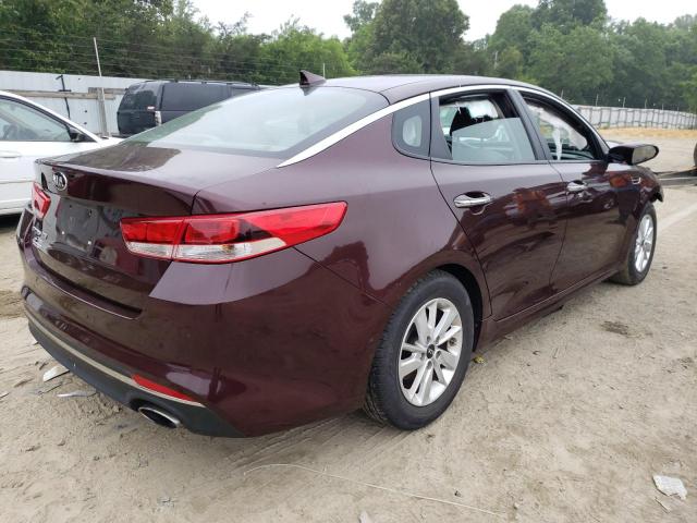 Photo 4 from auction – 2016 KIA OPTIMA LX with VIN 5XXGT4L3XGG115295
