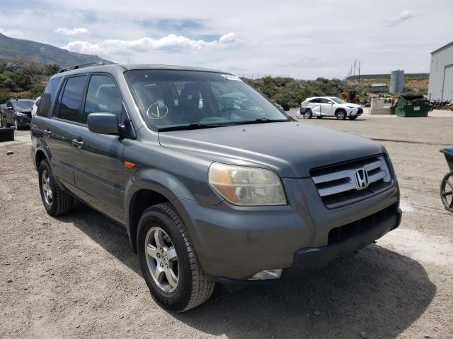 HONDA PILOT EXL 2007 with VIN 2HKYF18627H504255 - Photo from auction