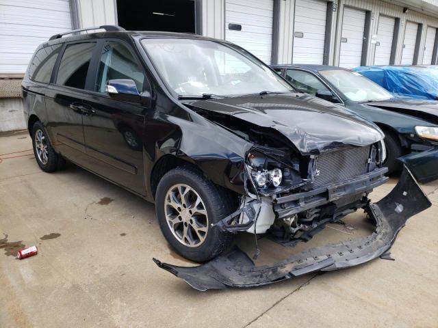 KIA SEDONA LX 2014 with VIN KNDMG4C70E6539090 - Photo from auction